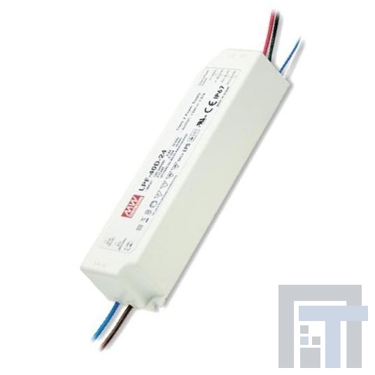 LPF-40D-48 Блоки питания для светодиодов 40.32W 48V 0.84A Dimming Function