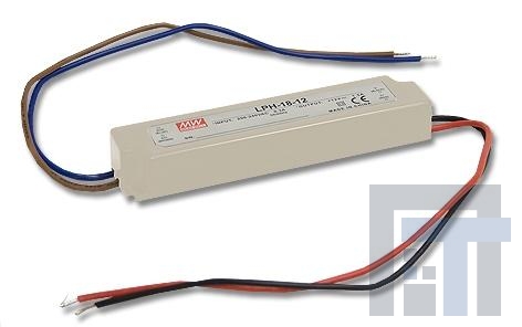 LPH-18-12 Блоки питания для светодиодов 18W 12V 1.5A