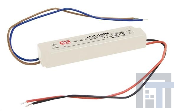 LPHC-18-350 Блоки питания для светодиодов 16.8W 48V 350mA 180-264VAC LED PS