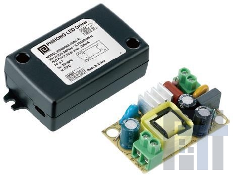 PDA006B-700C-H Блоки питания для светодиодов 5.6W 7.5VDC 700mA 90-132VAC LED Driver