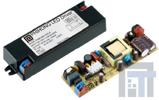 PDA030A-700C-H Блоки питания для светодиодов 31.5W 42VDC 700mA 211-264VAC LED Drivr