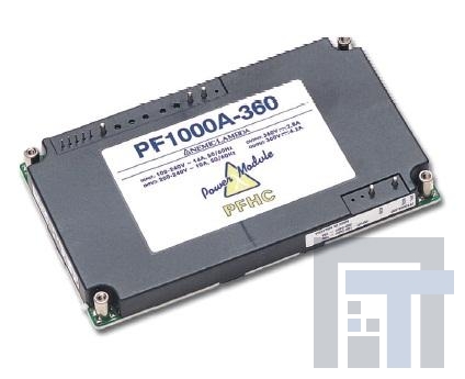 PF500A-360 Импульсные источники питания 504W 360V 1.4A 360Vdc 1.4A