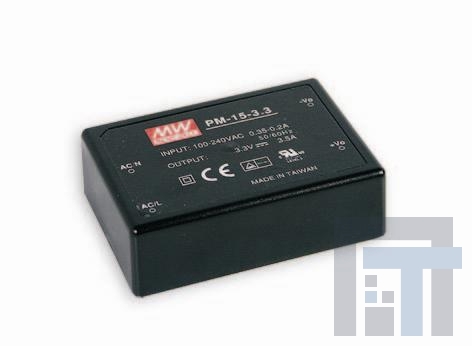 PM-15-12 Импульсные источники питания 15W 12V 1.25A