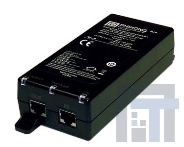 POE36D-1AT-R Технология Power over Ethernet - PoE 33.6W 56V 0.6A input 36-72VDC