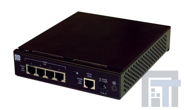 POE60S-4AF-R Технология Power over Ethernet - PoE 4 Ports IEEE802.3af POE Switch