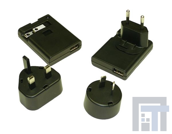 PSA03F-050Q1-R Адаптеры переменного тока настенного монтажа 3W 5V 0.6A USB A
