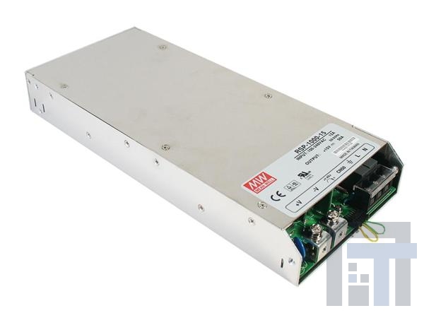 RSP-1000-15 Импульсные источники питания 750W 15V 50A W/PFC