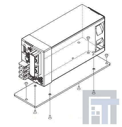 S82Y-VM30B Импульсные источники питания Bot mtg bkt D f or 300 W