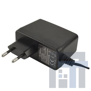 SWI18-12-E-P6 Адаптеры переменного тока настенного монтажа 19.2W 12V 1.6A EU 2.5 cent + Level VI