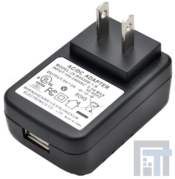 VA-PSU-US1 Адаптеры переменного тока настенного монтажа US AC to USB Power Supply