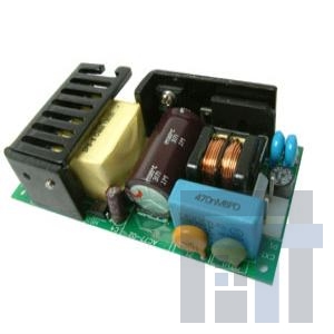 VFM40-D512 Импульсные источники питания ac-dc, 40W, 5/12Vdc, dual output, open PCB