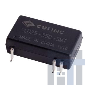 VLD25-300-SMT-TR Блоки питания для светодиодов LEDdriver(dc), 300mA, 5.5 48Vdc input, 3.3 36Vdc output, SMT, T&R package