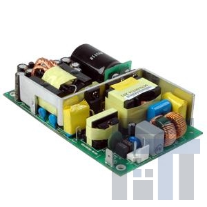 VMS-365-24 Импульсные источники питания ac-dc, 365W, 24Vdc, single output, open PCB, MED