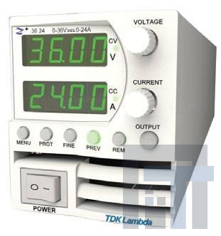 z10-20-u Настольные блоки питания 115-230VAC, 0-10VOut 0-20A, 200W, US cord