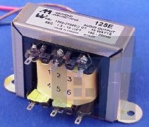 125a Аудио трансформаторы и трансформаторы сигналов 3W / 25ma DC BIAS