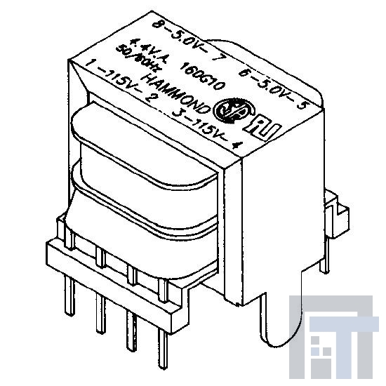 161F28-BULK Силовые трансформаторы POWER TX 4.4VA 115V