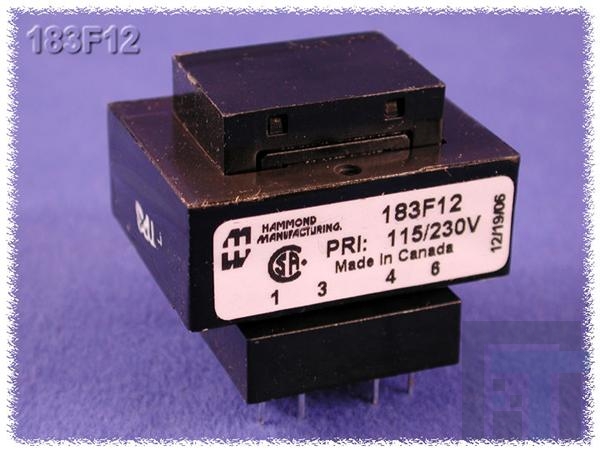 183E20 Силовые трансформаторы 20VCT@.12A/10V@.24A