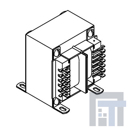 185D24-BULK Силовые трансформаторы POWER TX 43 VA 115/230VAC