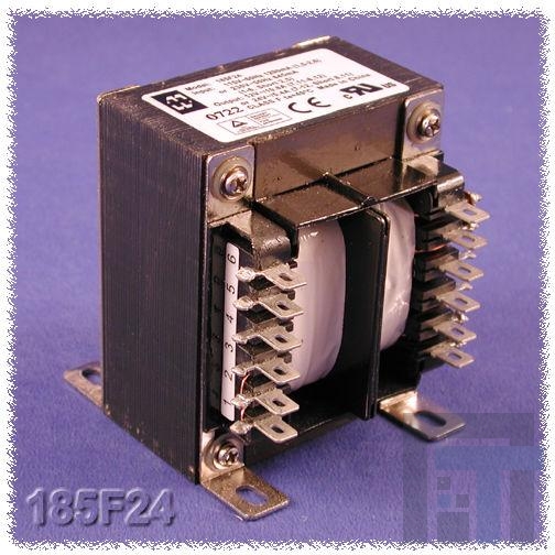 185F12-BULK Силовые трансформаторы 130VA 12.6VCT / 6.3V Terminal Connection