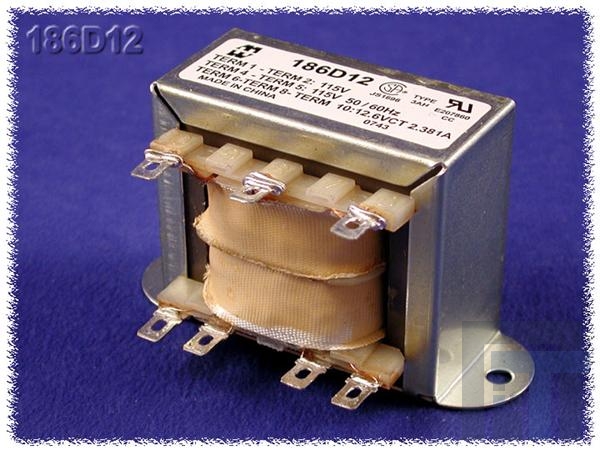 186B24 Силовые трансформаторы DualPrimary 115/230V 6VA, 24V CT @0.25A