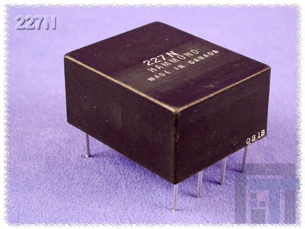 227d Силовые трансформаторы LowProfile/EpoxyCast 20V CT@250mA 5VA