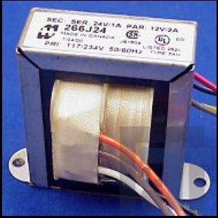 266JB24 Силовые трансформаторы Power Transformer 24V@1A, 12V@2A