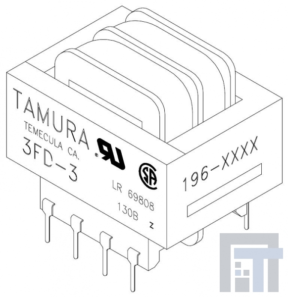 3FD-312 Силовые трансформаторы 12.6VCT@.2A 6.3V@.4A Dual Primary