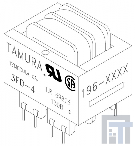 3FD-436 Силовые трансформаторы 36VCT@.17A 18V@.34A Dual Primary