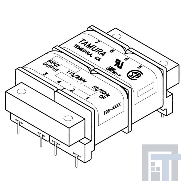 3FL230-25 Силовые трансформаторы 6VA 230Vac 0.025A Power Transformer