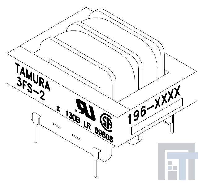 3FS-224 Силовые трансформаторы 24VCT@.045A 12V@.09A Single Primary