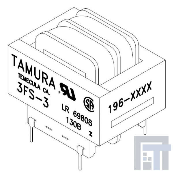 3FS-310 Силовые трансформаторы 10VCT@0.25A 5V@0.5A Single Primary