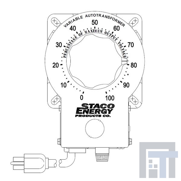 3PN1010B Промышленные управляющие трансформаторы TRANS VAR 0.140V 10A