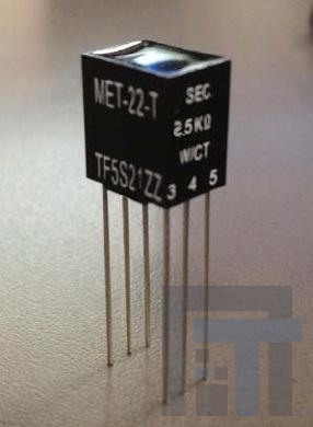 MET-22-T Аудио трансформаторы и трансформаторы сигналов 2.5K ohm to 2.5K ohm IMPEDANCE MATCHING