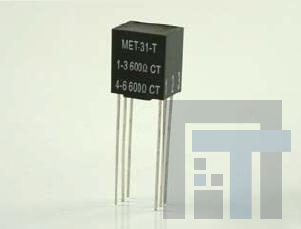 MET-31-T Аудио трансформаторы и трансформаторы сигналов 600 ohm - 600 ohm ct IMPEDANCE MATCHING