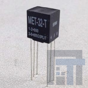 MET-32-T Аудио трансформаторы и трансформаторы сигналов 600ohm - 150/150ohm IMPEDANCE MATCHING