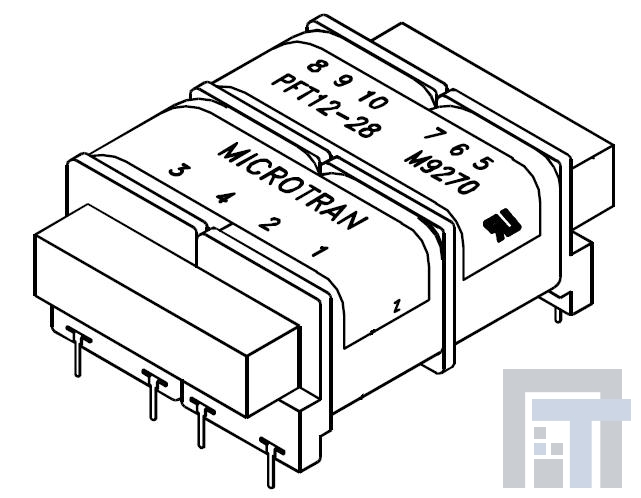 PFT12-28 Силовые трансформаторы 115/230V 12VA 28V@0.187A 16V@0.36A