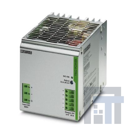 2866530 Преобразователи постоянного тока в постоянный с изоляцией TRIO-PS/600DC/ 24DC/20