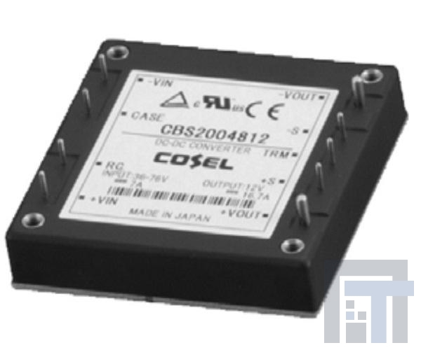 CBS100242R5-RF1 Преобразователи постоянного тока в постоянный с изоляцией 100W 2.5V 23.4A SMD/SMT - HALF BRICK