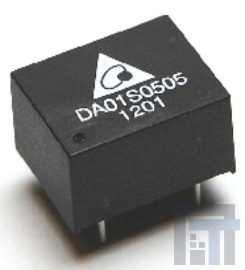 DA01S0505A Преобразователи постоянного тока в постоянный с изоляцией DCDC CONVERTER 5Vout 1W