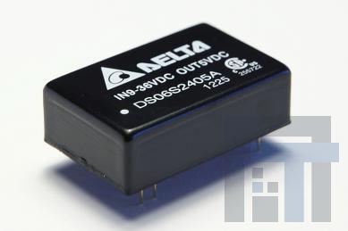 DS06D2412A Преобразователи постоянного тока в постоянный с изоляцией DCDC CONVERTER +/-12Vout 6W