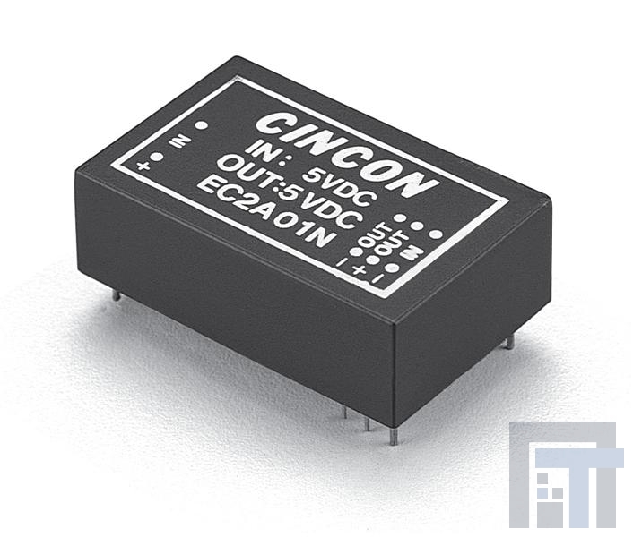 EC2A01N-H Преобразователи постоянного тока в постоянный с изоляцией 1.5W 5V 5V 220mA DIP-24