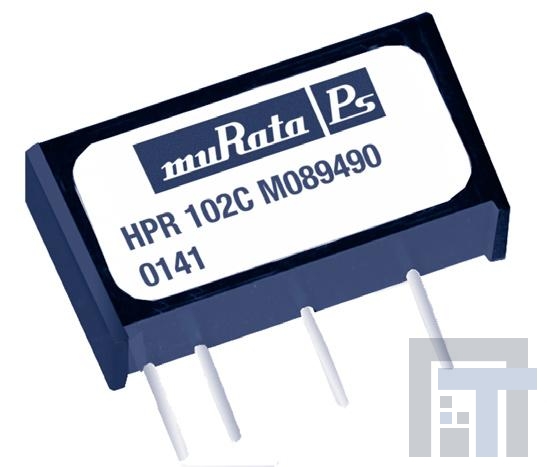 HPR102C Преобразователи постоянного тока в постоянный с изоляцией .75W 5V to 15V 50mA Single Output