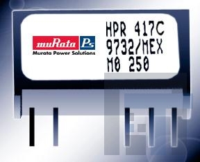 HPR417C Преобразователи постоянного тока в постоянный с изоляцией .75W 15V +/-15V 25mA Dual Output