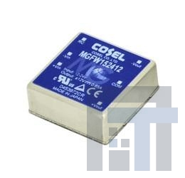 MGFW152405 Преобразователи постоянного тока в постоянный с изоляцией 15W 5V/10V 1.5A Through Hole