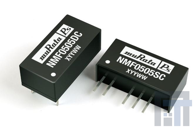 NMF0505SC Преобразователи постоянного тока в постоянный с изоляцией 1W SINGLE REG 5-5V Single Output