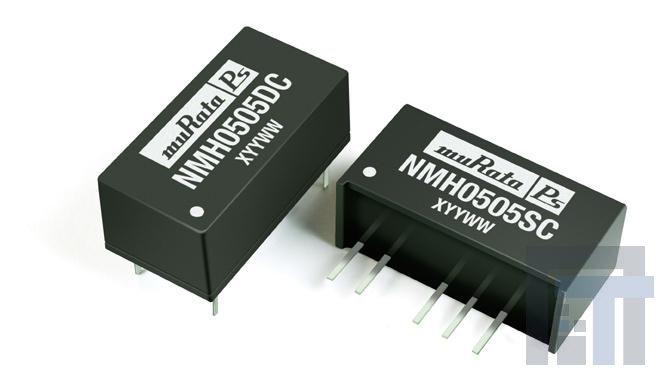 NMH0505DC Преобразователи постоянного тока в постоянный с изоляцией 2W DUAL OUT 5-5V Dual Output