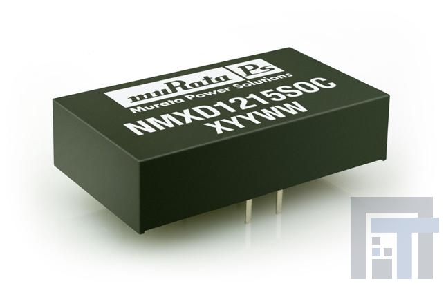 NMXD0515SOC Преобразователи постоянного тока в постоянный с изоляцией 5Vin +/-15Vout +/-0.2A 5W DIP Reg