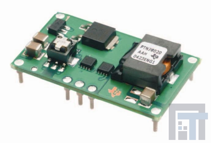 PTN78020WAH Преобразователи постоянного тока в постоянный без изоляции 6-A Wide-Input Vltg Adj Swtch Regulator