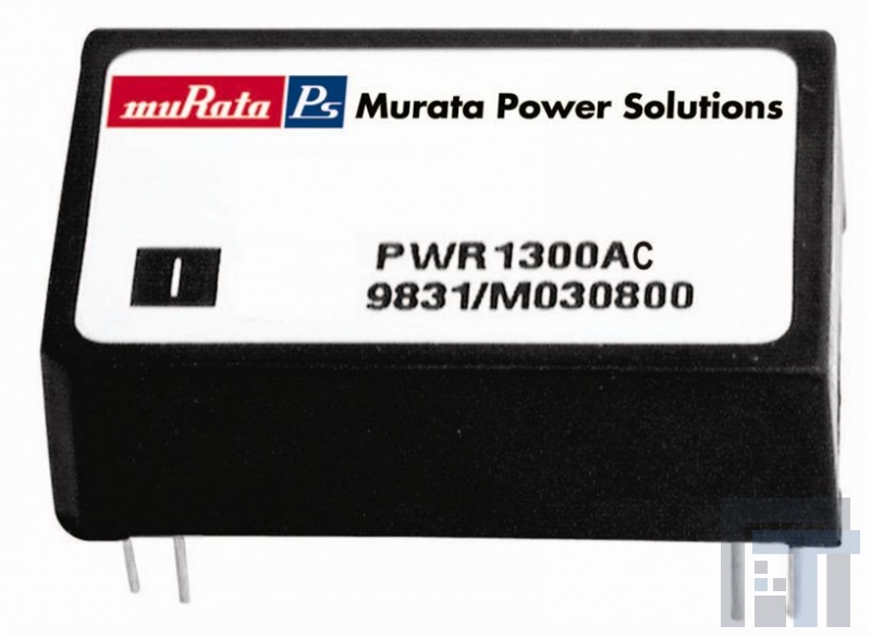 PWR1317AC Преобразователи постоянного тока в постоянный с изоляцией 15V+/-15Vout +/-50mA 24PIN DIP 1.5W Unreg