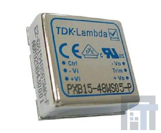 PXB15-12D15-N Преобразователи постоянного тока в постоянный с изоляцией 15W 15V 0.5A